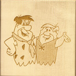 Lézeres gravírozás - Négyzetes falap - Szeged