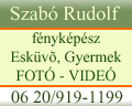 Szabó Rudolf esküvő fotózás - fényképész
